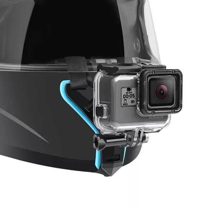 Крепление переднее на мото шлем интеграл для GoPro 10 9 8 7 6 5 4 3 Yi