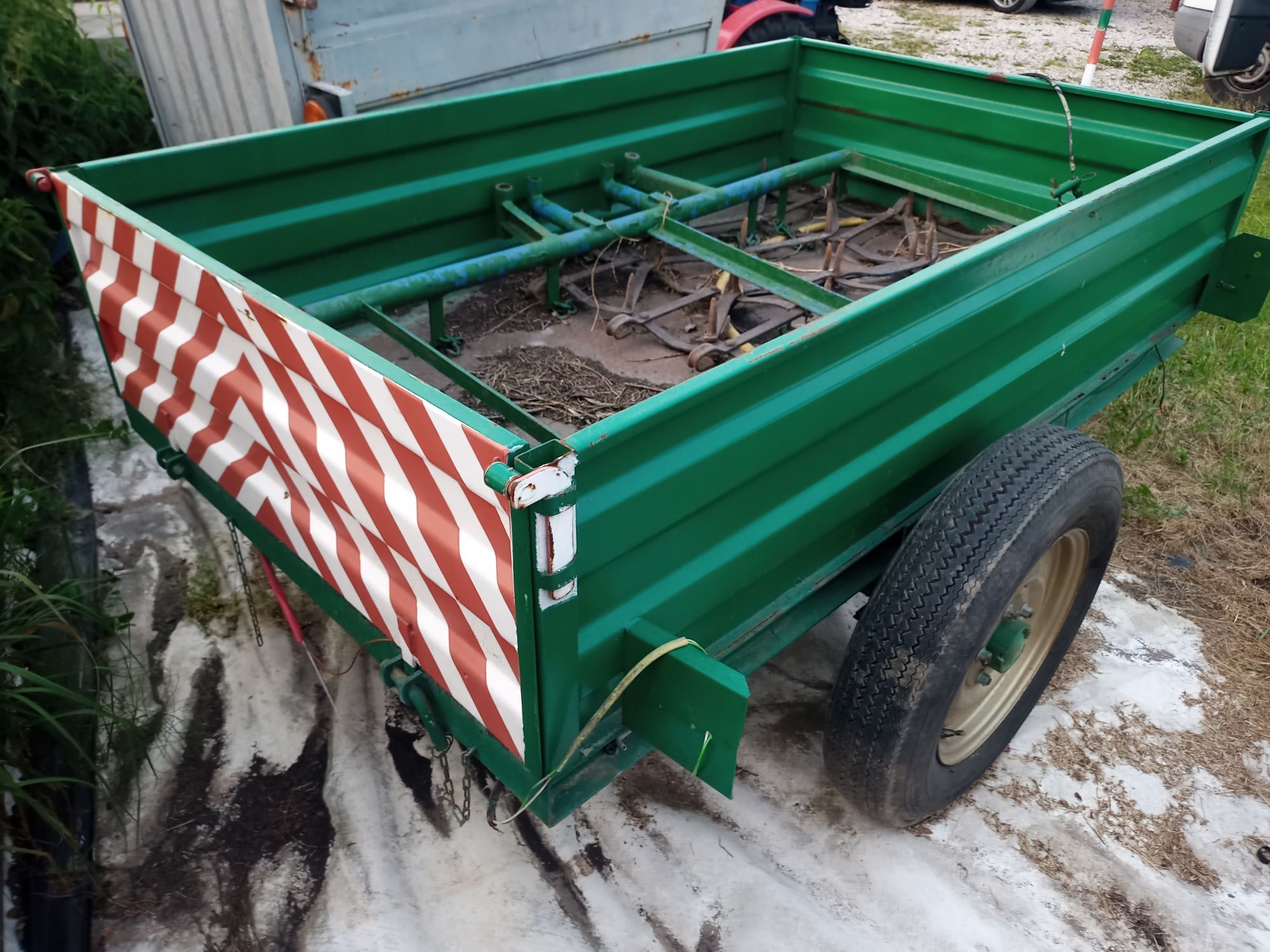 Przyczepka do DZIK mf70 terra vari gutbrod jednoosiowy traktorek