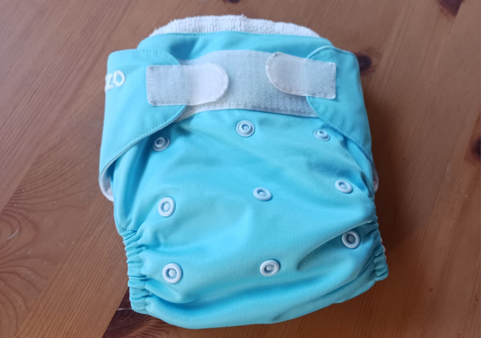 8 fraldas reutilizáveis (gyzzo e blueberry)