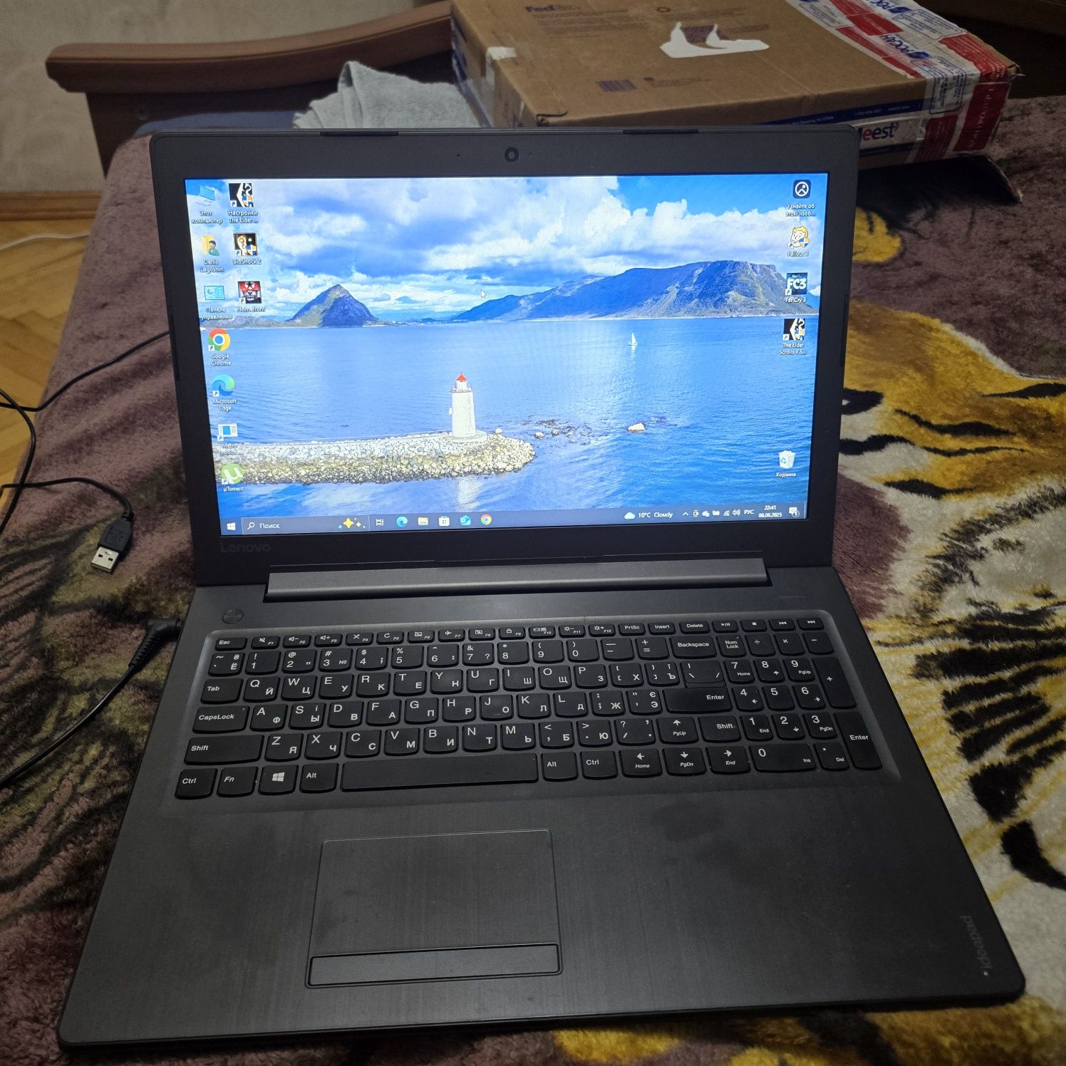 Ноутбук Lenovo 310-15ISK | SSD 256 ГБ | 12 ГБ ОЗП