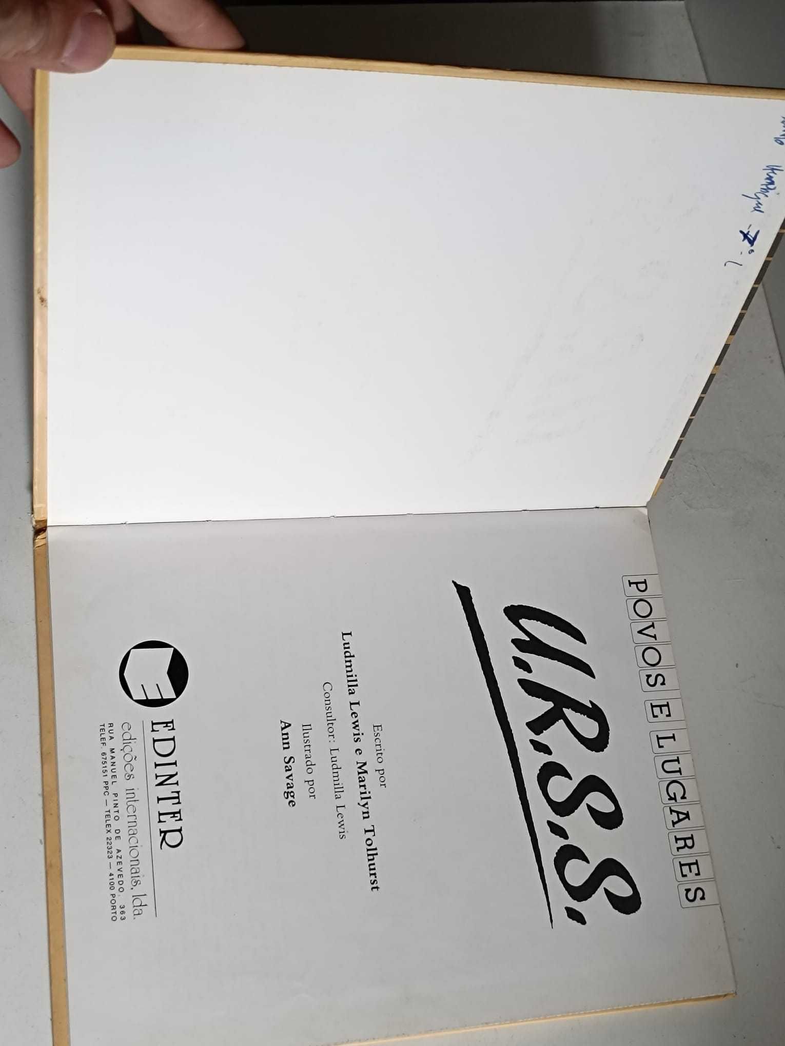 Livro Povos e Lugares URSS