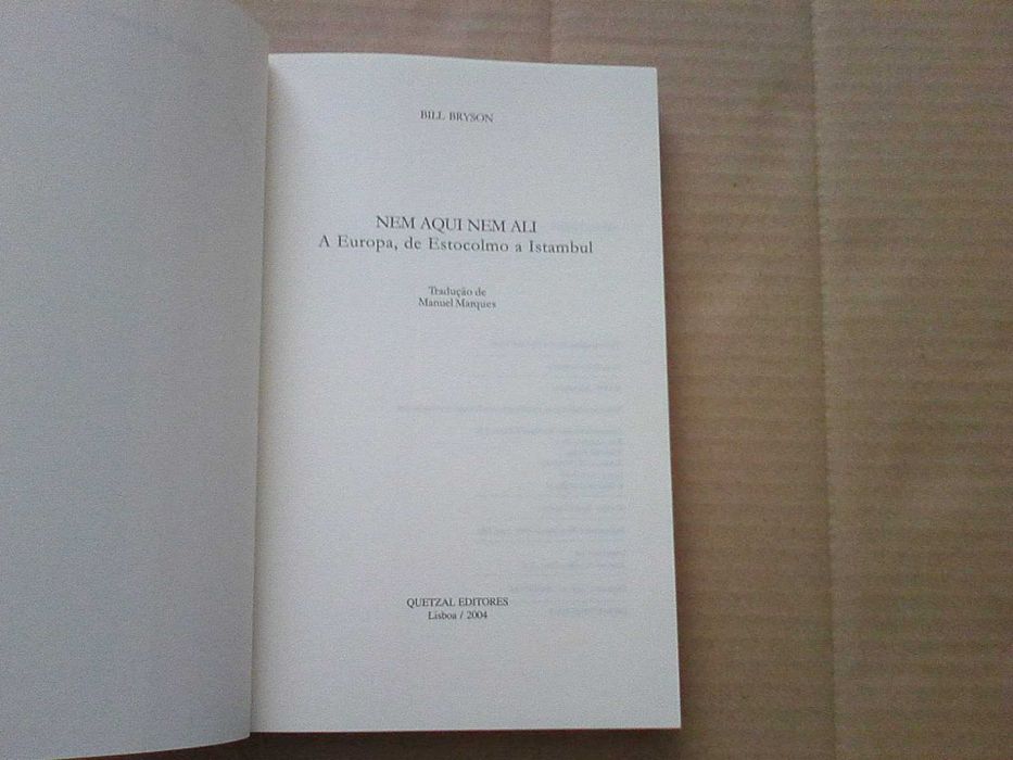 Bill Bryson - valor individual