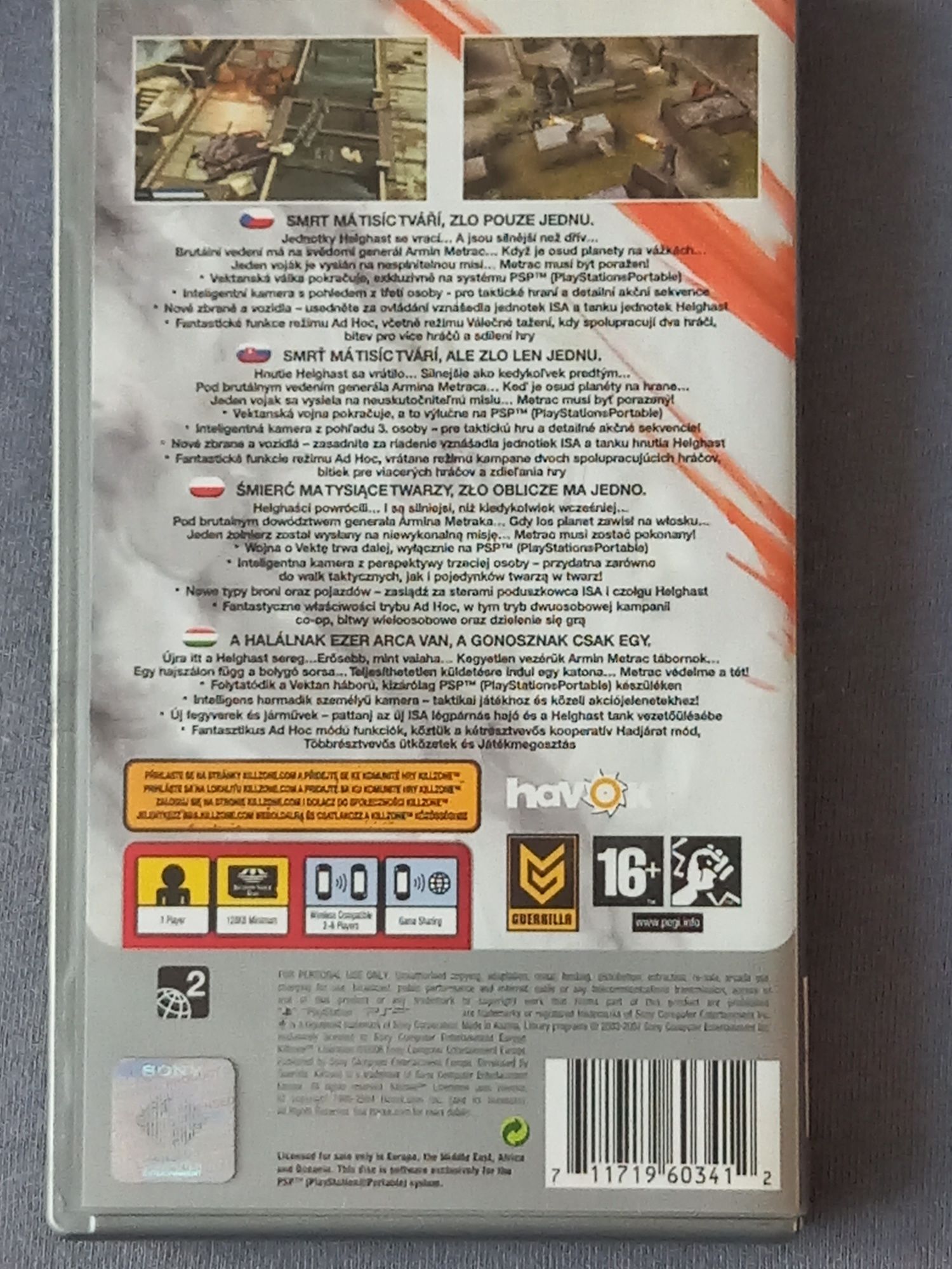 Killzone Liberation psp