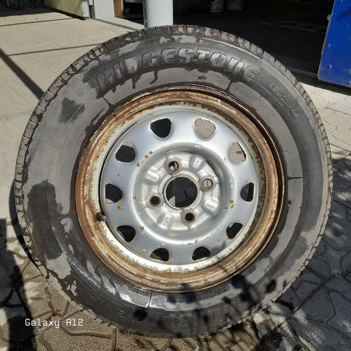 Колесо в сборе r13 skoda