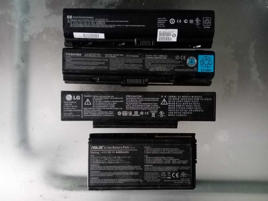 Varias Baterias Portáteis