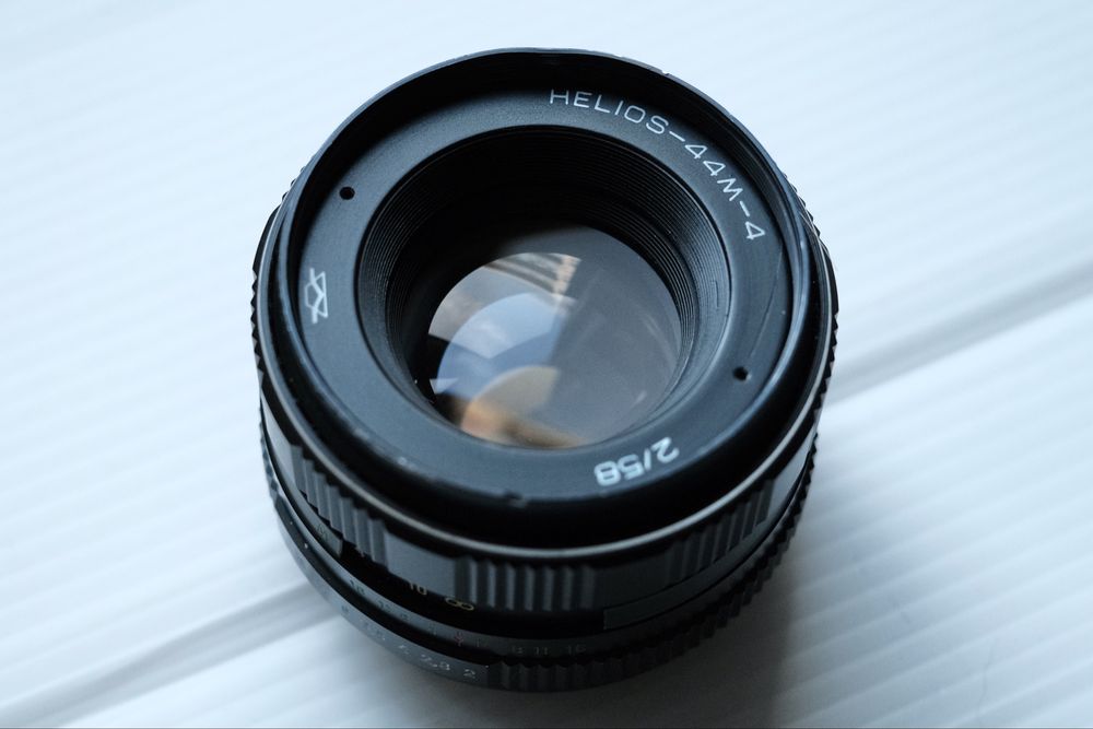 Helios 44-M-4 58mm f2, bagnet m42