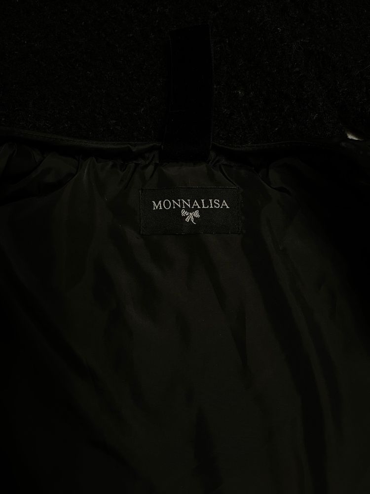 Невероятное пальтишко-куртка 2в1 Monnalisa 7л Оригинал il gufo