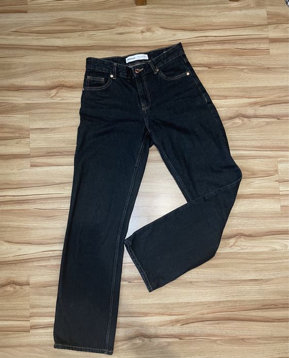 Dzinsy straight bershka