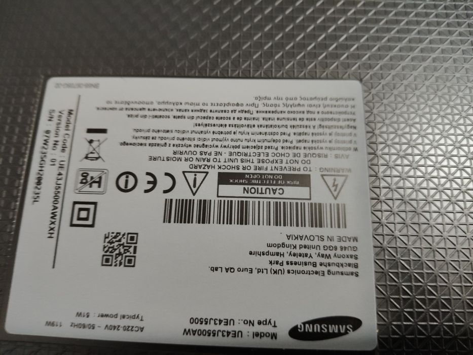 Sprzedam telewizor Samsung 43 cale