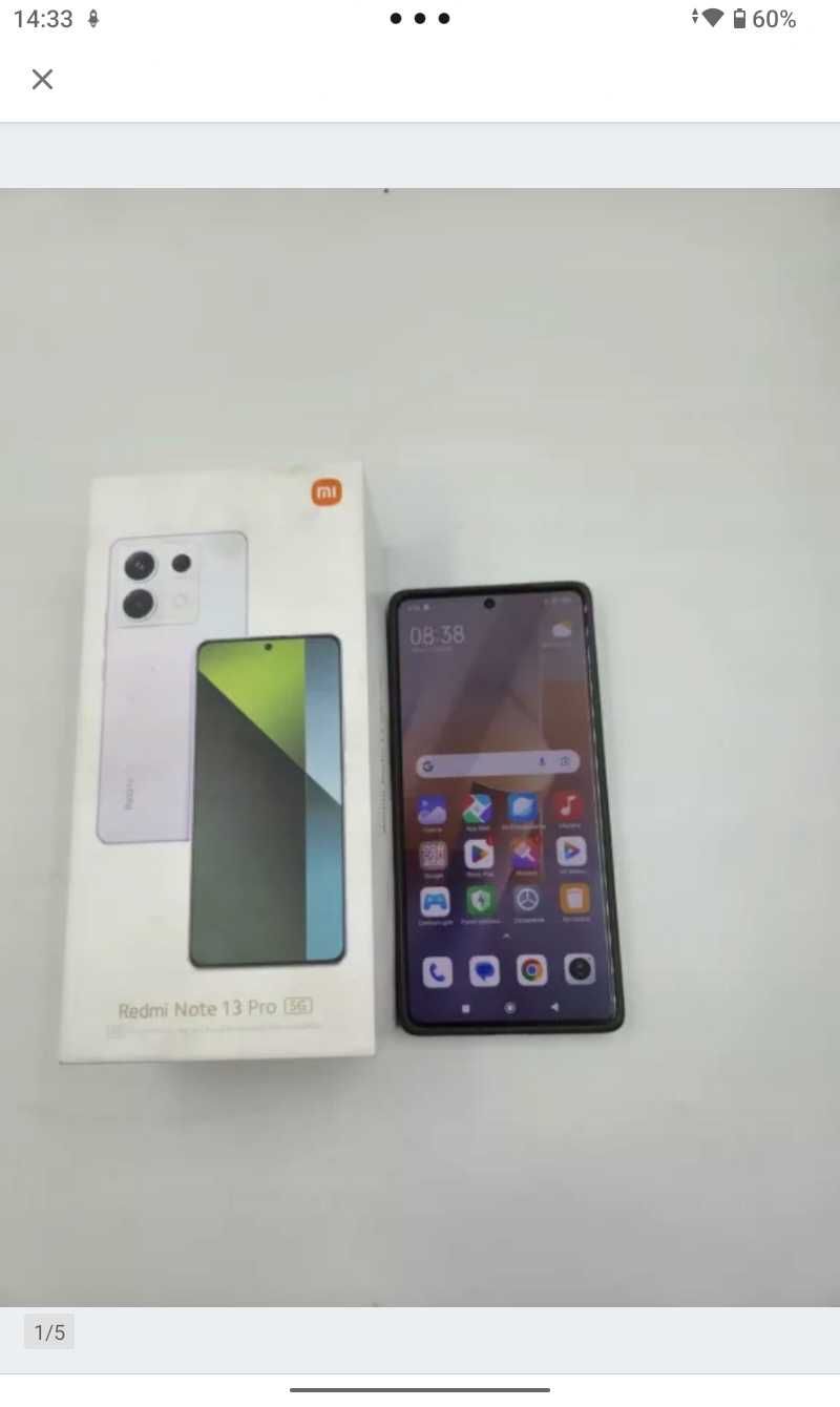 ELEGANCKI REDMI NOTE 13pro 5G. Pamięć 8|256gb