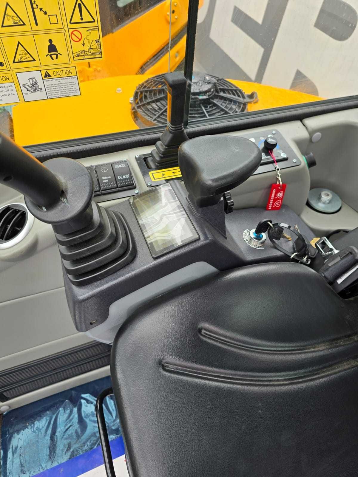 Koparka Berger Kraus BK4000KJS z kabiną silnik KUBOTA klimatyzacja