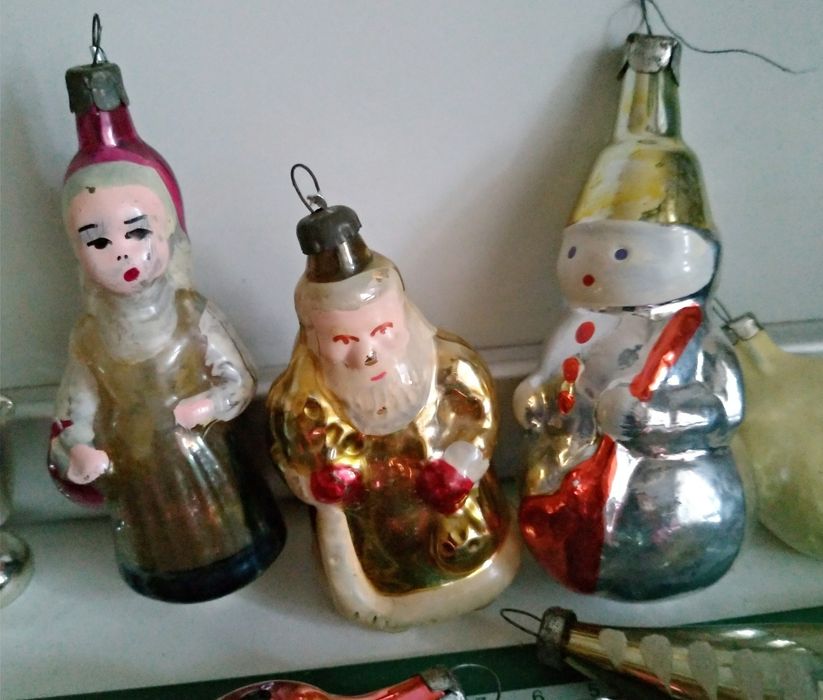 Ёлочные игрушки СССР