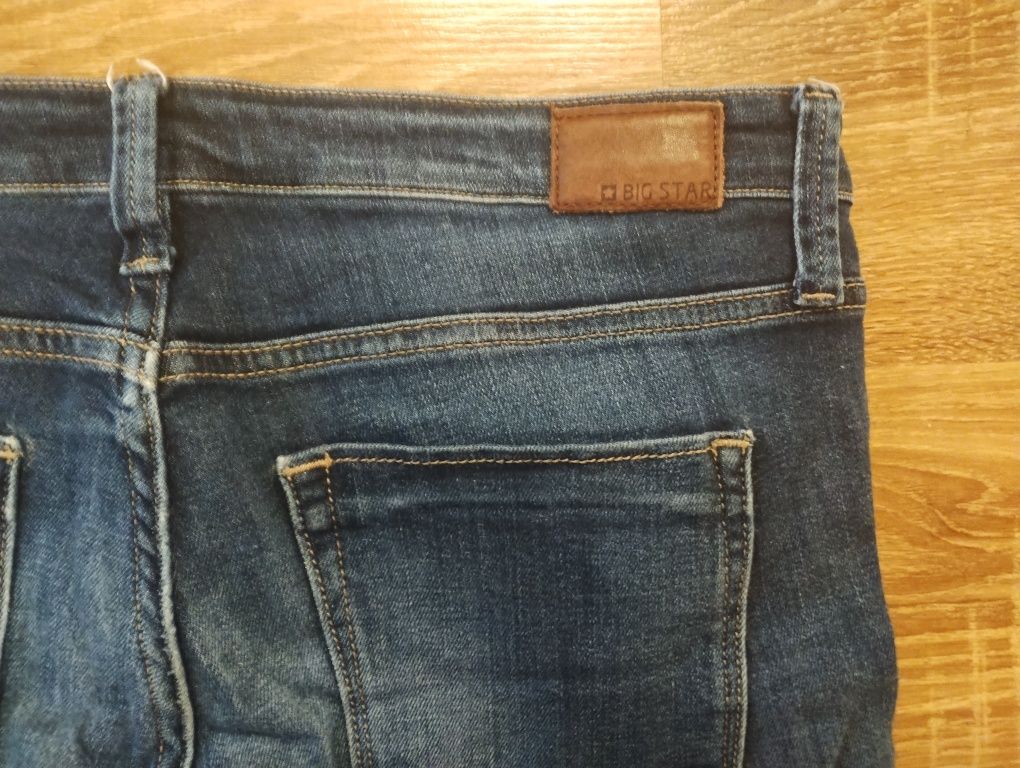 Spodnie jeansowe granatowe
