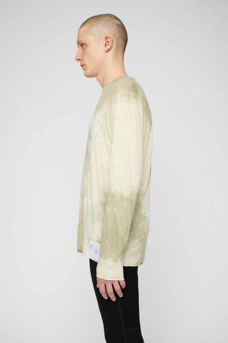 Лонгслів Satisfy x Our Legacy CloudMerino Long Tee Batik Moss