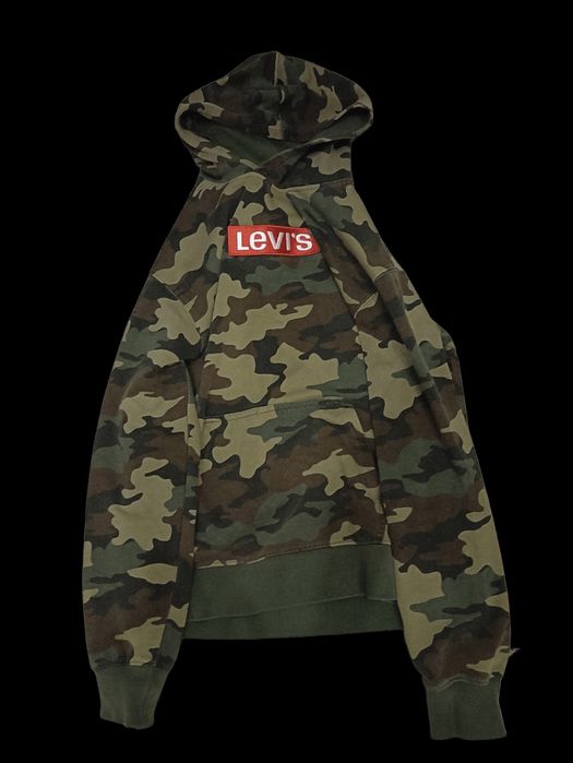 LEVI'S camo hoodie gr project vetements type