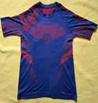 koszulka termoaktywna Brubeck DRY rozm. M, krótki rękaw, navy blue/red