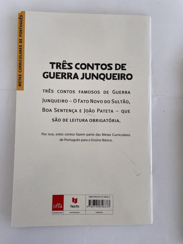 Leitura recomendada 3. e 4. Anos