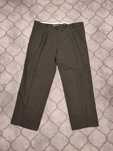 Eleganckie szare spodnie garniturowe plus size