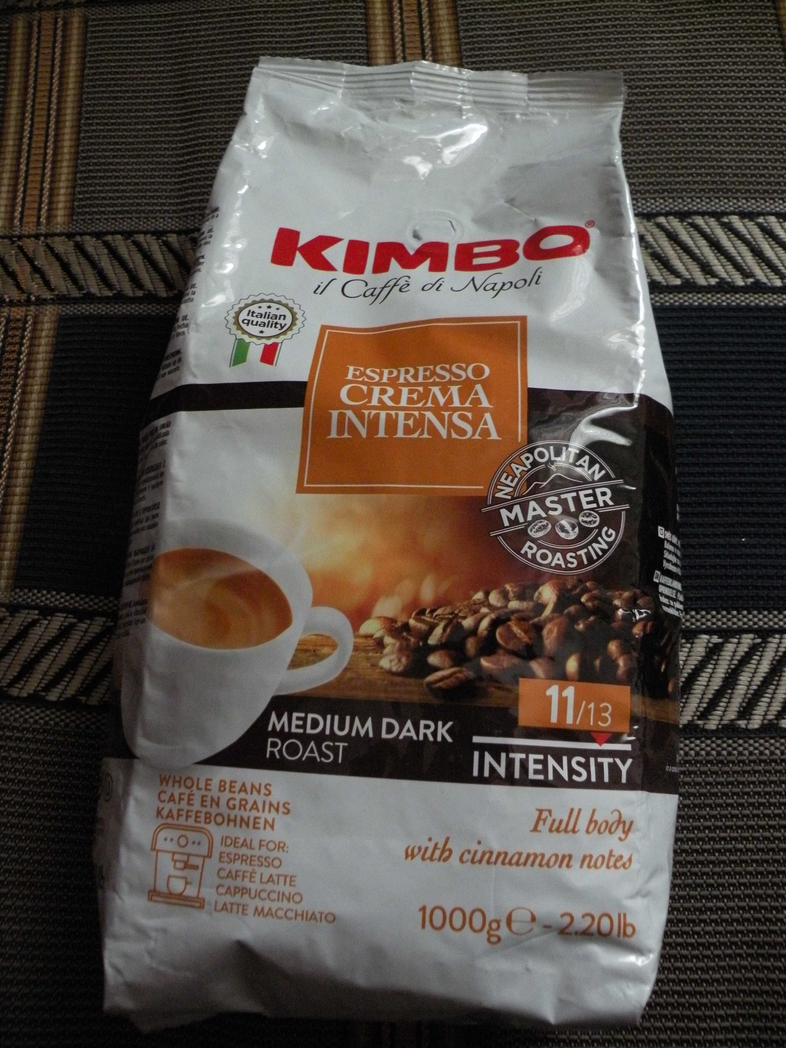 Кава у зернах Kimbo Espresso Crema Intensa 1 кг