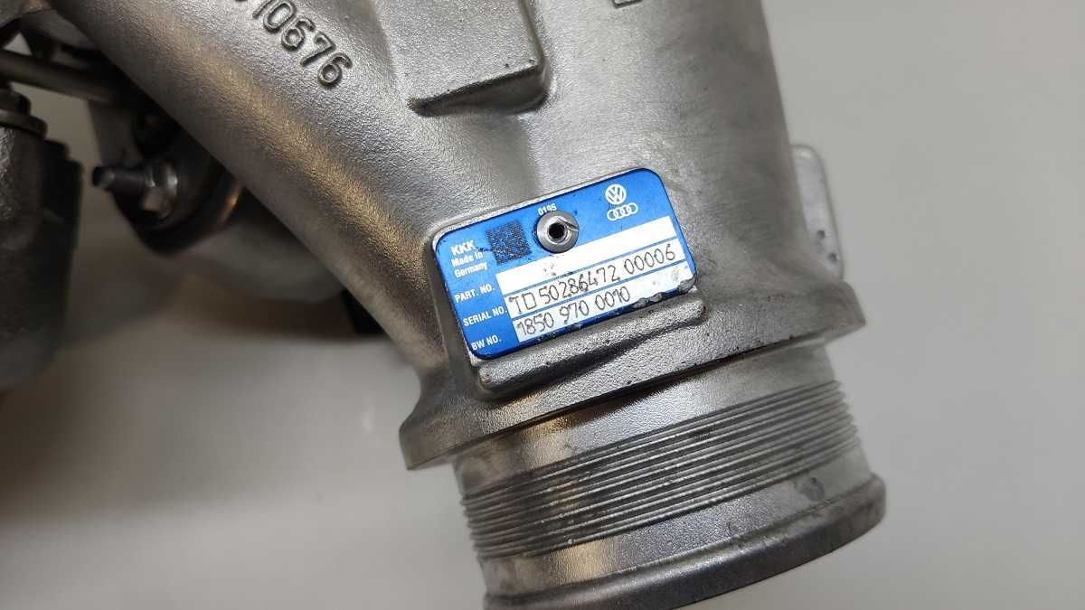 Turbosprężarka BiTurbo VWT6 Multivan Crafter MAN 2.0BiTDI 199 204 KM