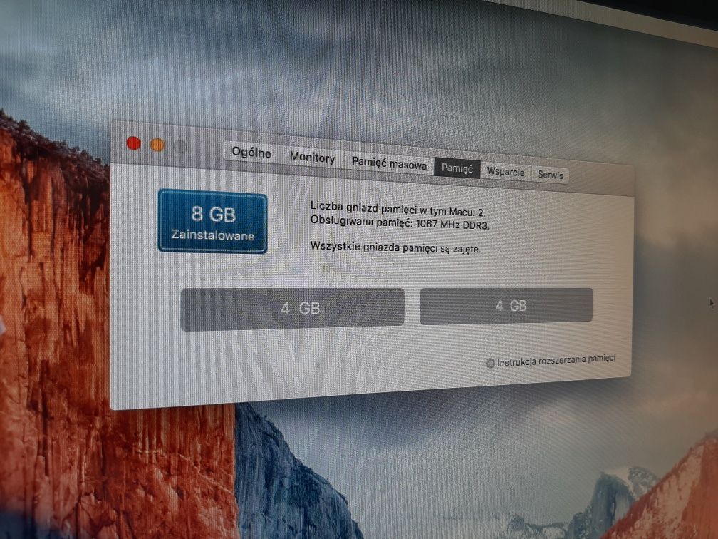 iMac początek 2009 APPLE mac