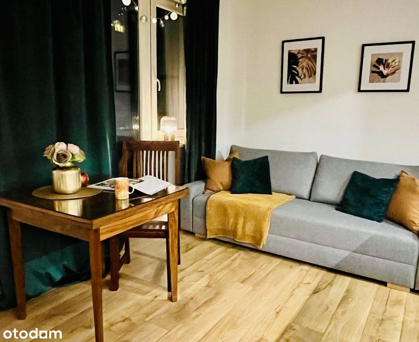 Nowoczesna kawalerka przy Polach Mokotowskich i metrze