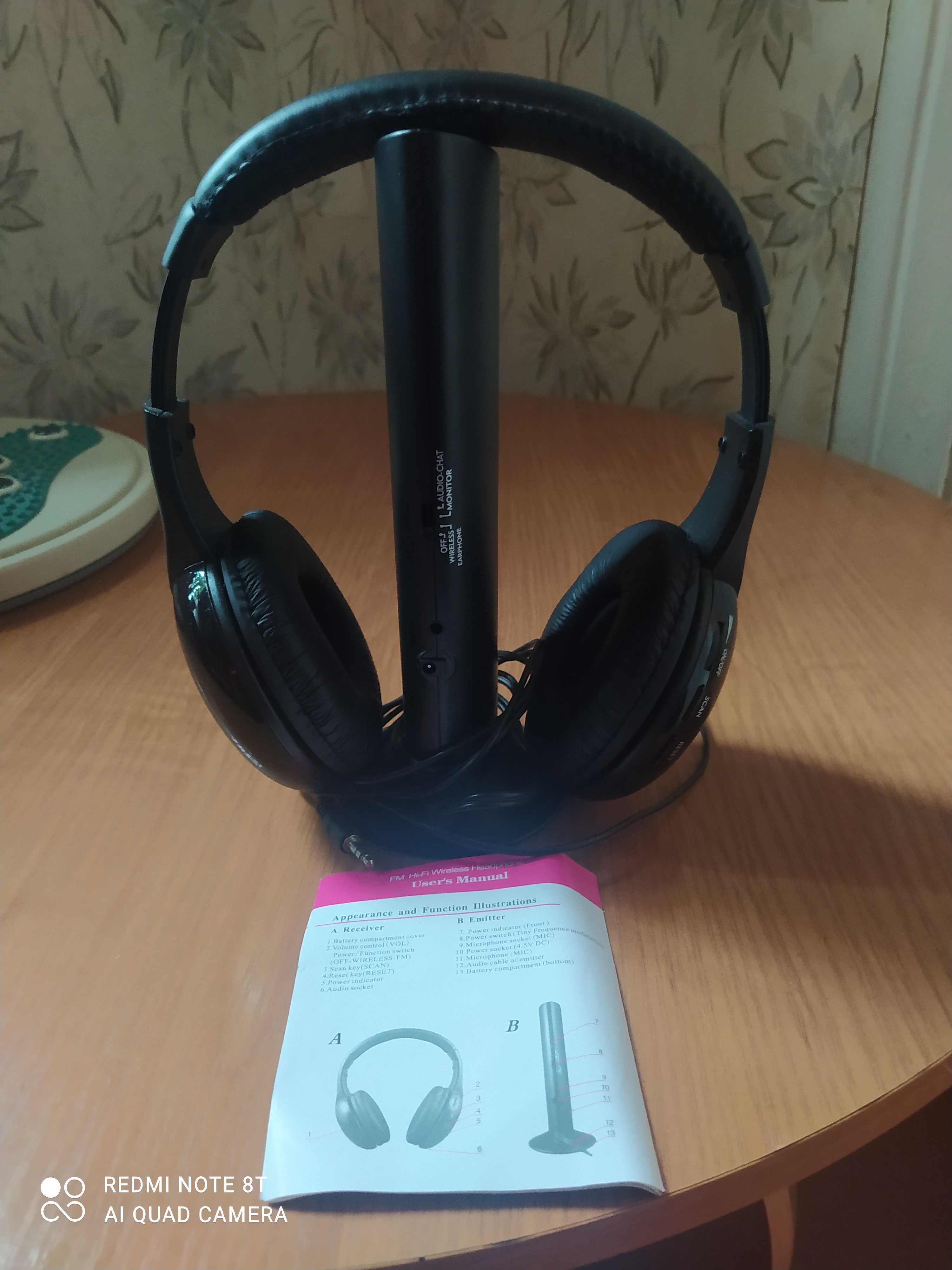 Продам наушники Wireless Headphone б/у