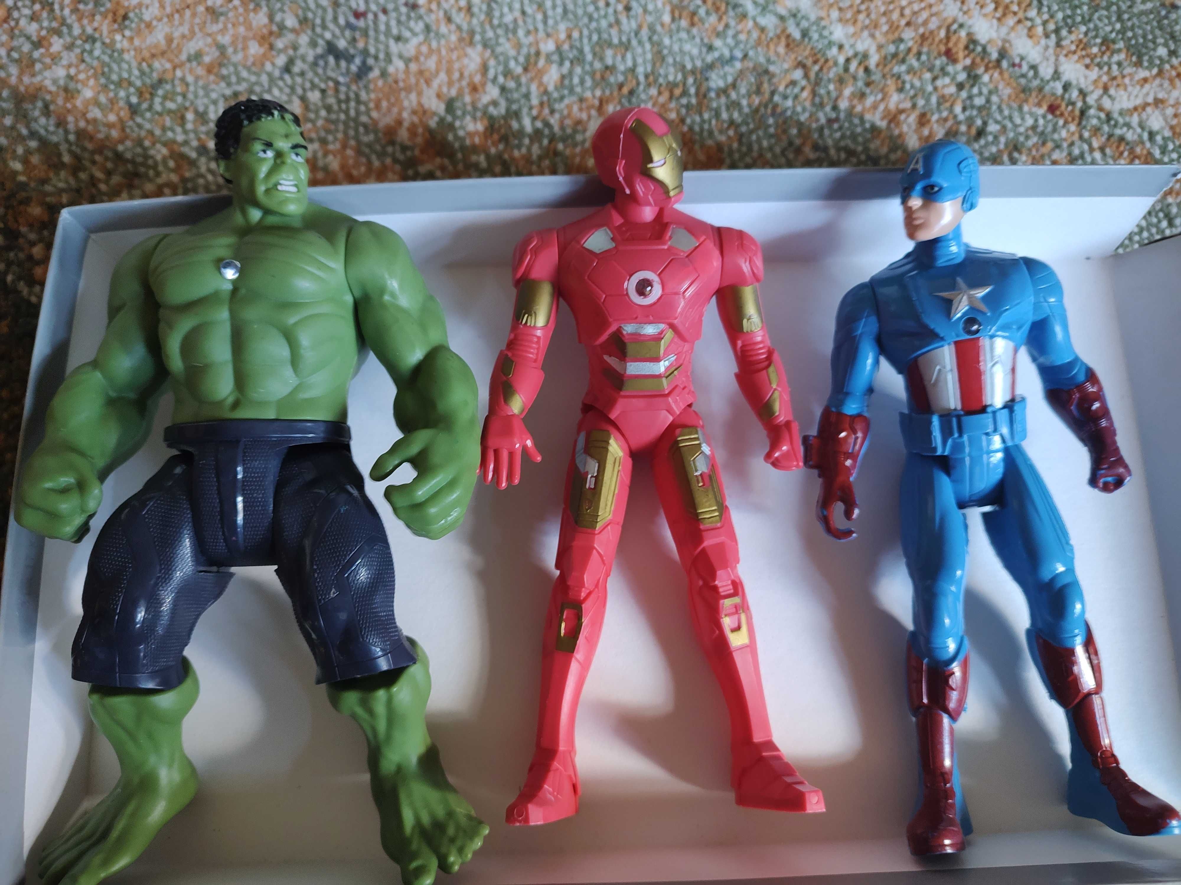 Figurki Marvel Avengers 6 sztuk (bez akcesoriów)