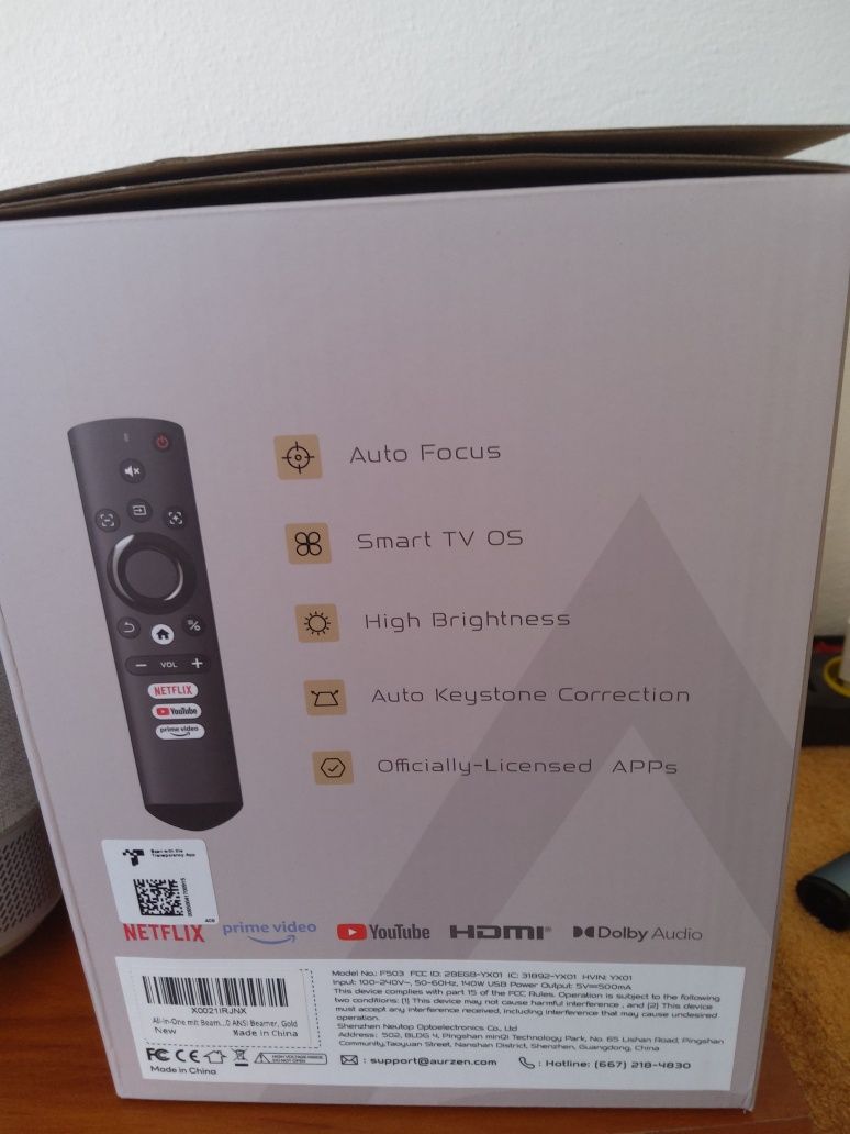 Projektor Aurzen boom 3