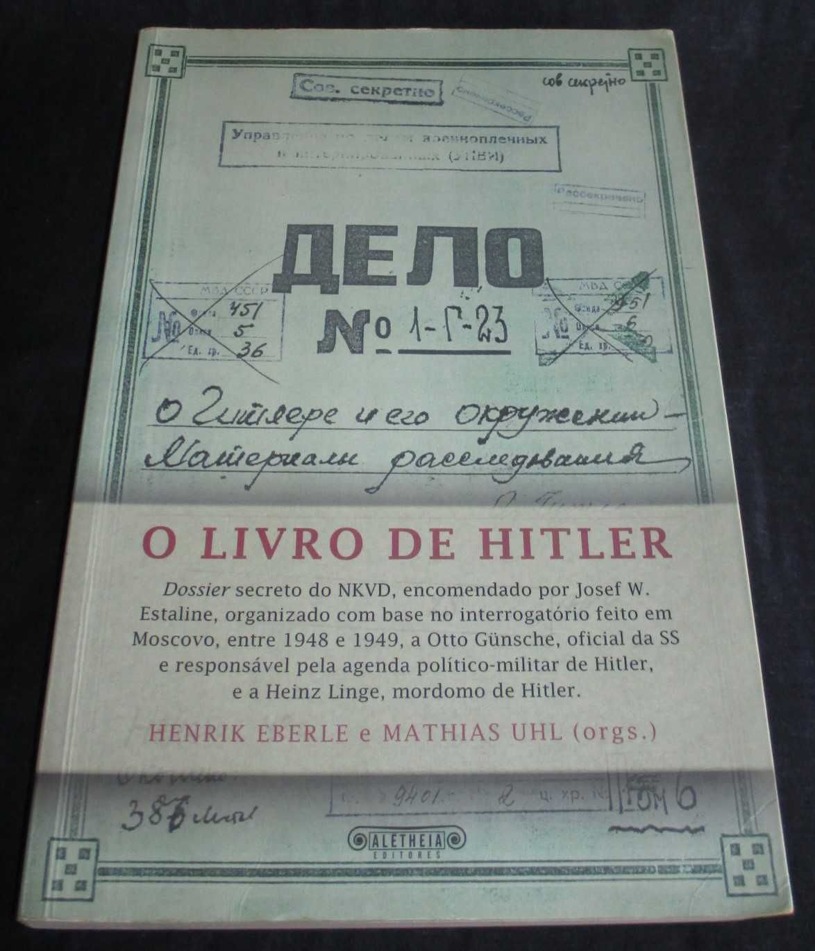 Livro O livro de Hitler Henrik Eberle Alêtheia