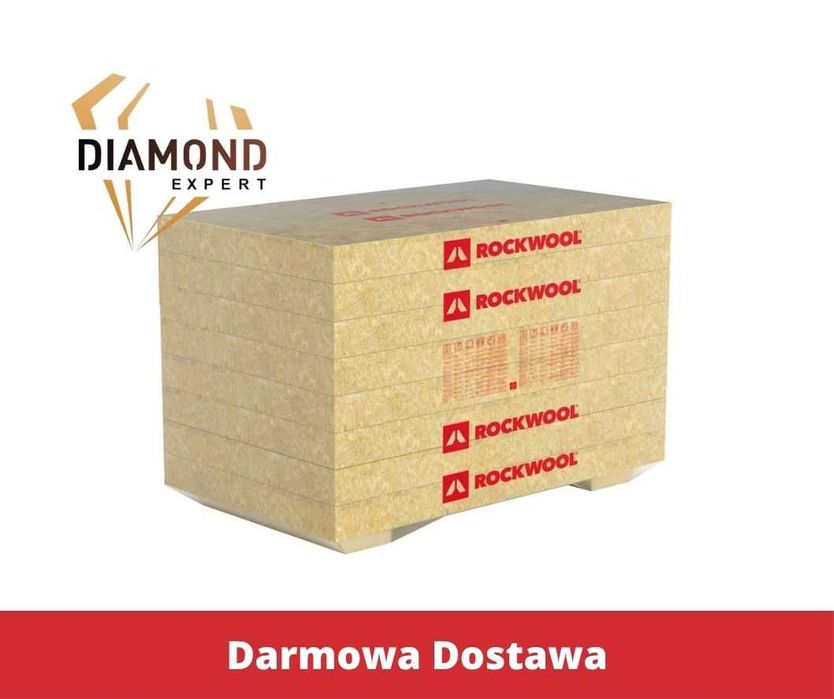 Wełna Mineralna Skalna Na Elewacje Wentylowane Fasadowa Rockwool Welon