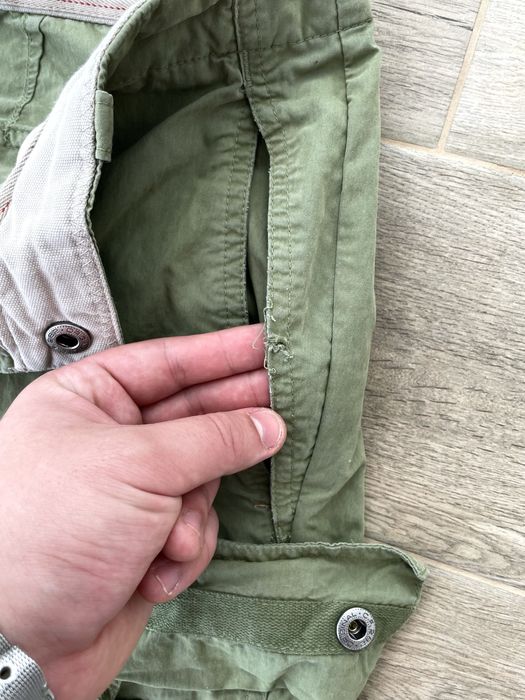 Gap Multipocket Nylon Cargo Pants Green Colour Streetwear карго штани
