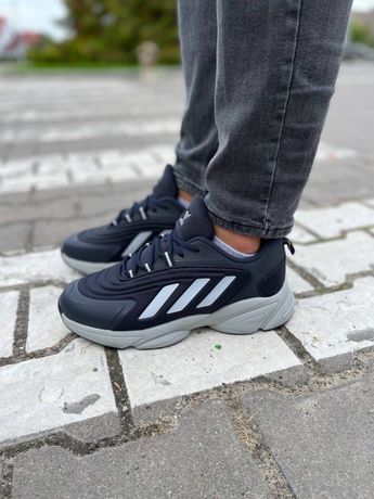 Кросівки Adidas Ozelia Grey термо на флісі (45)
