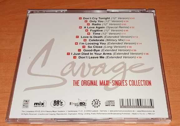 Savage - The Original Maxi-Singles Collection (PMS 027)