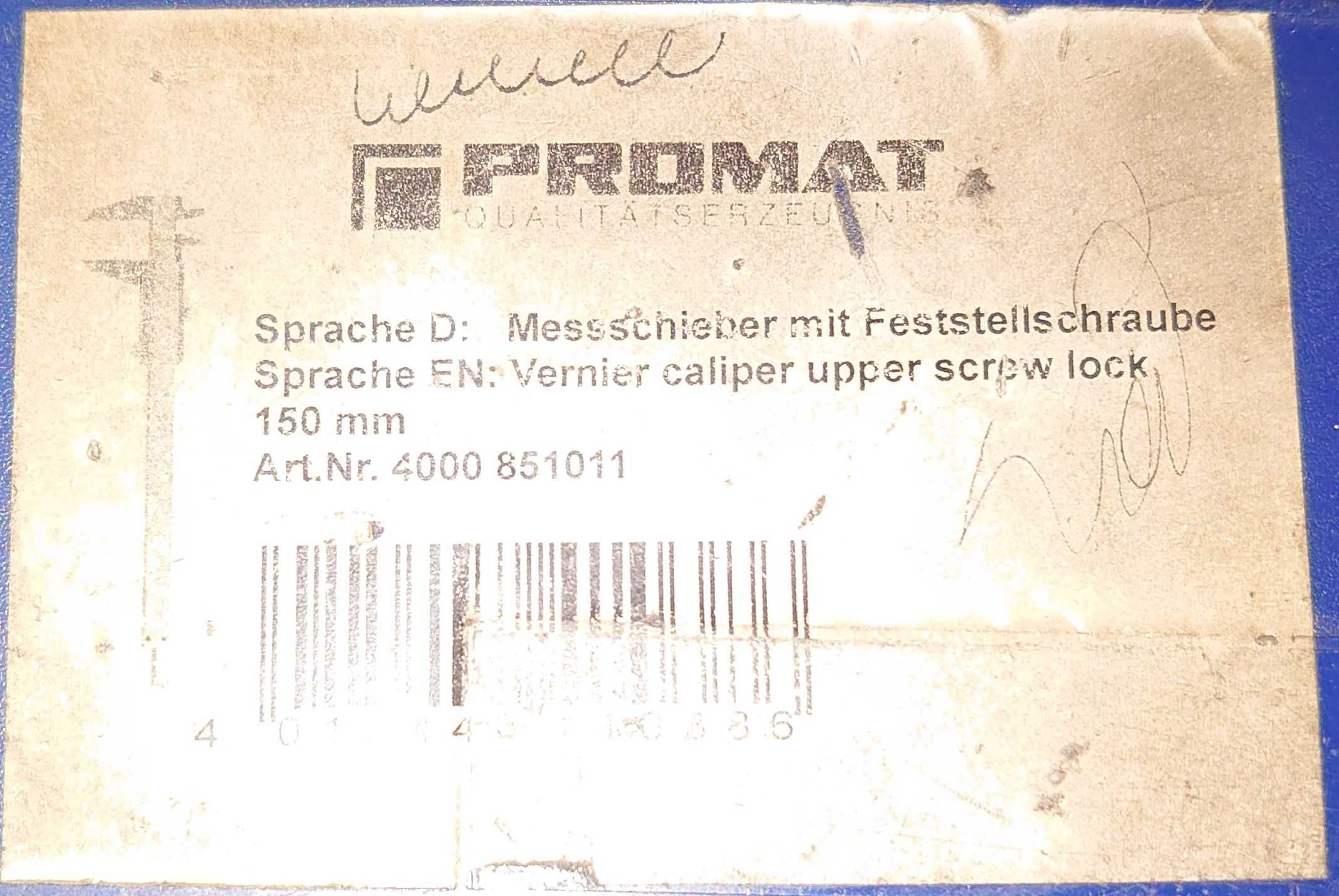 Штангенциркуль Mitutoyo CD-15APX 500-181-30, Mastiff Germany