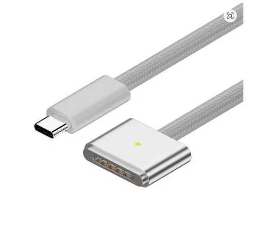 Kabel przewód MagSafe 3 USB-C 140W MacBook / Pro / Air / iPad 2m Biały