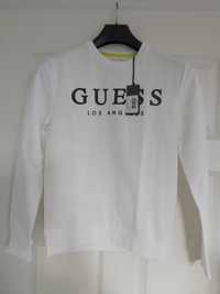 NOWA bluza biała GUESS xs sweter męska