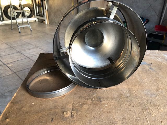 Chaminé inox como nova