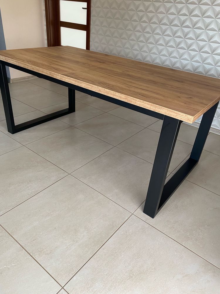 Stół do jadalni loft / stół rozkładany
