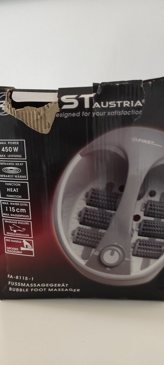 Nowy Masażer do stóp First Austria