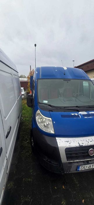 FIAT DUCATO 2,3 jtd chłodnia, uszkodzony silnik