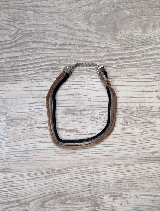 Naszyjnik trojkolorowy