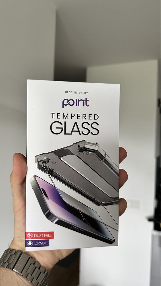 Szkło ochronne Point 2w1 do iPhone 13 / 13 Pro / 14