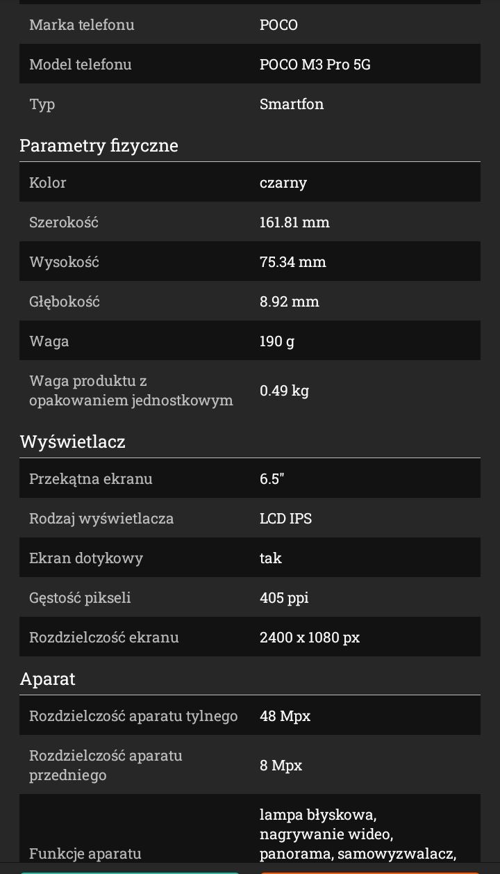 POCO M3 PRO 5G  3/64