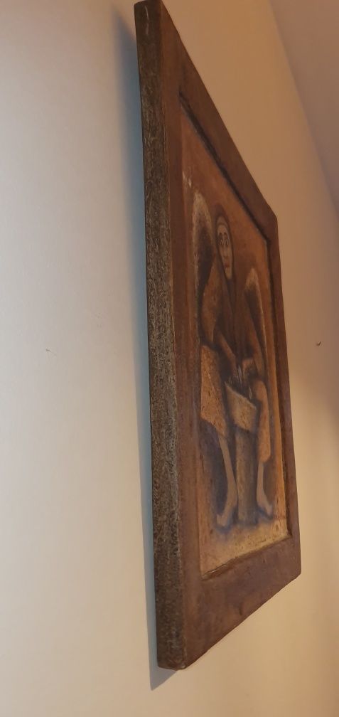 Quadro ZÉ DO CARMO-Arte em quadro, sobre Madeira Maciça