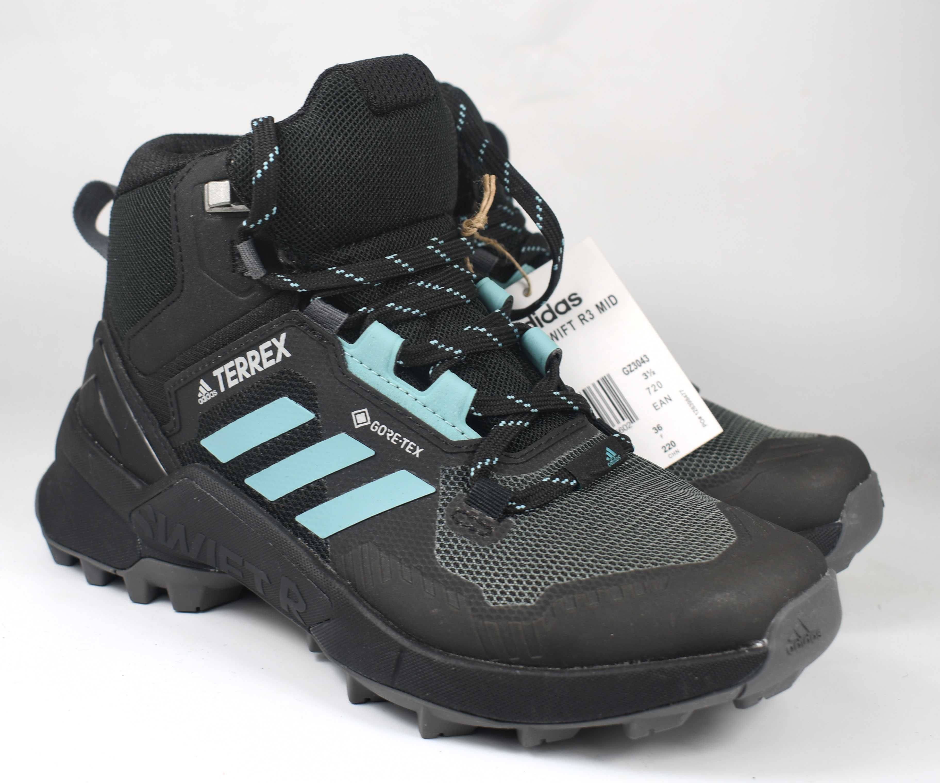 Nowe adidas Terrex Swift R3 Mid GORE-TEX roz. 38