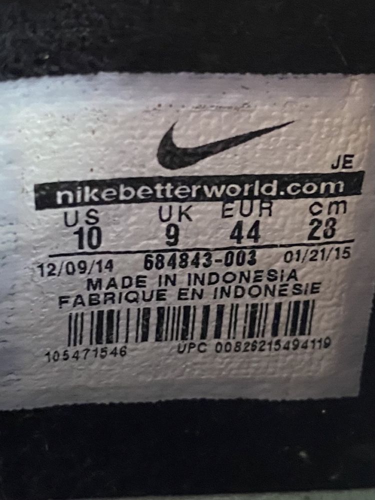 Nike mercurial cr7 копы сороконожки бутсы 44 размер серые оригинал