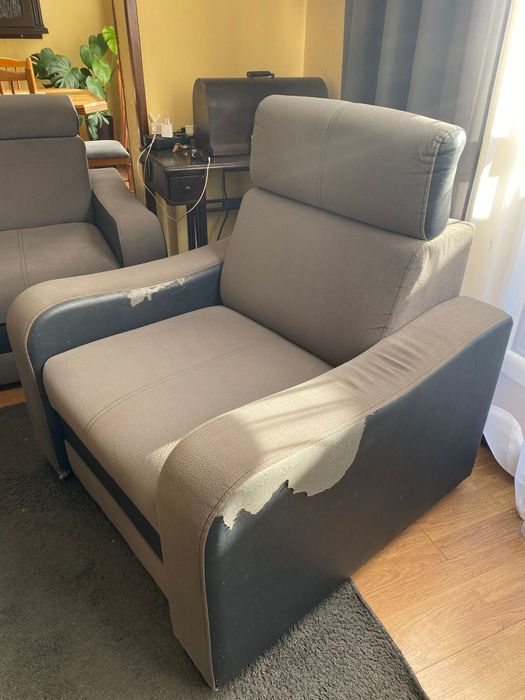 Zestaw Mebli. Wypoczynek witryna duży stół