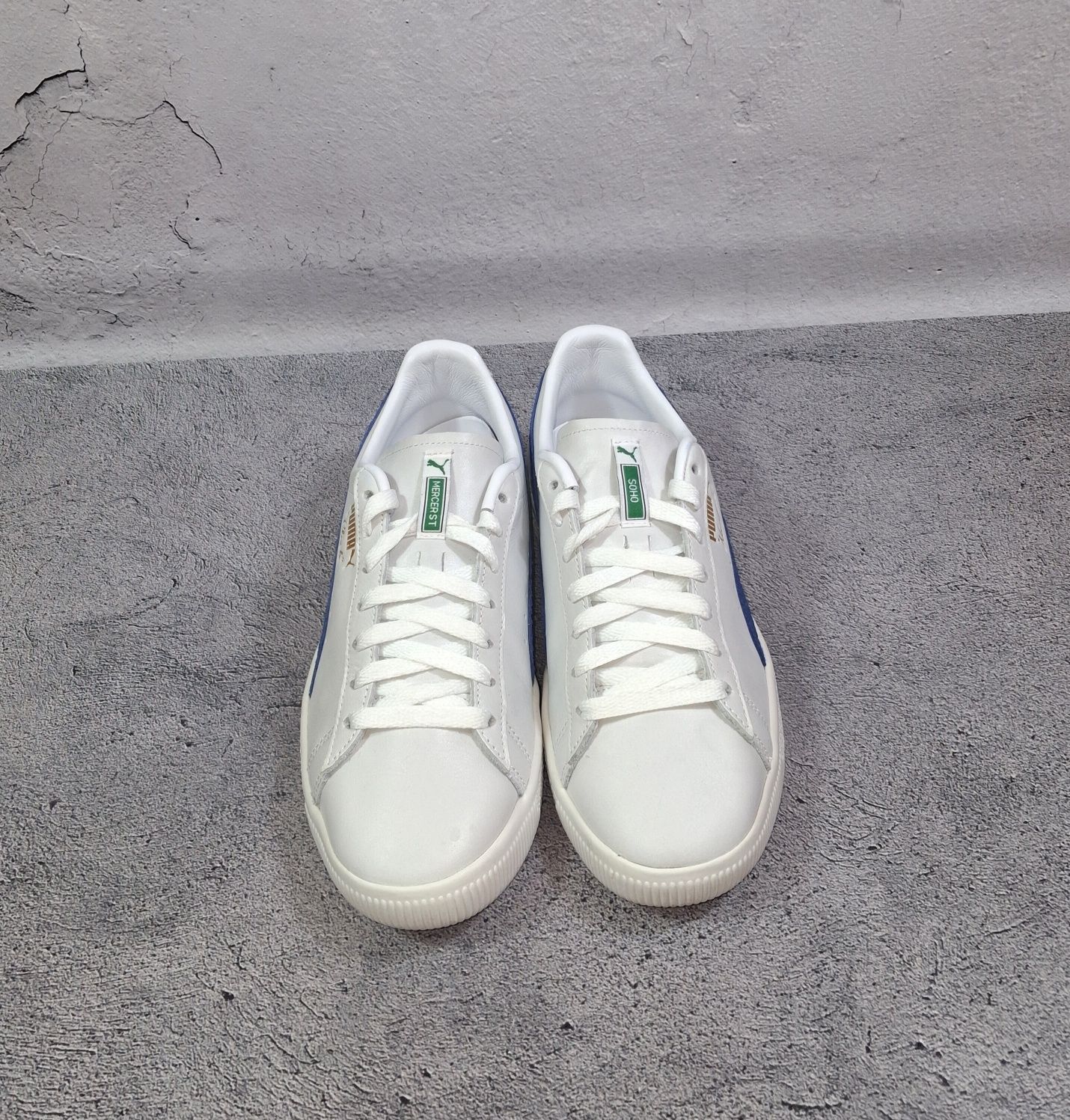 Кроссовки Puma Clyde Soho кожаные мужские кеды Suede Bold Classic