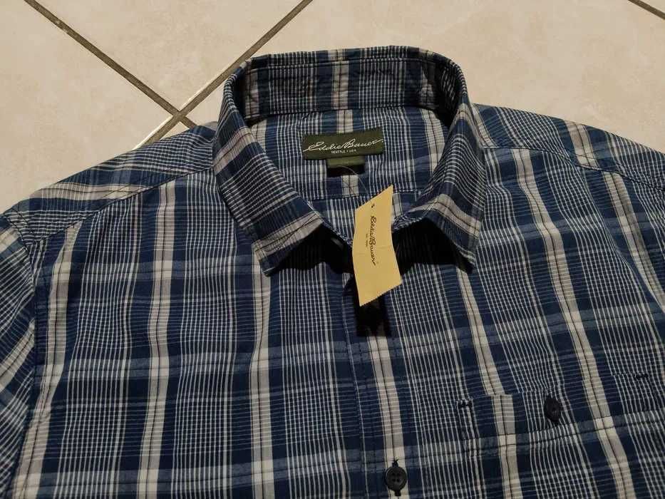 EDDIE BAUER USA - NOWA! z Metkami Koszula Męska rozmiar L
